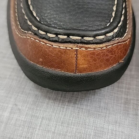 Dr. Comfort Mike 8660 brown black Leather Men's 10 XWide Boat Loafer Therapeutic - Picture 4 of 12